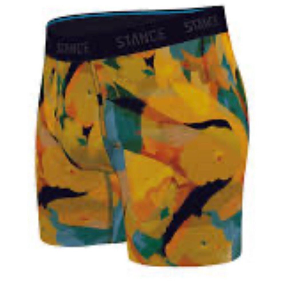New Stance Boxer Brief Shorts Butter Blend Yellow Keys Wholester S (30"-32")